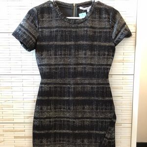 Black and Gold Dress